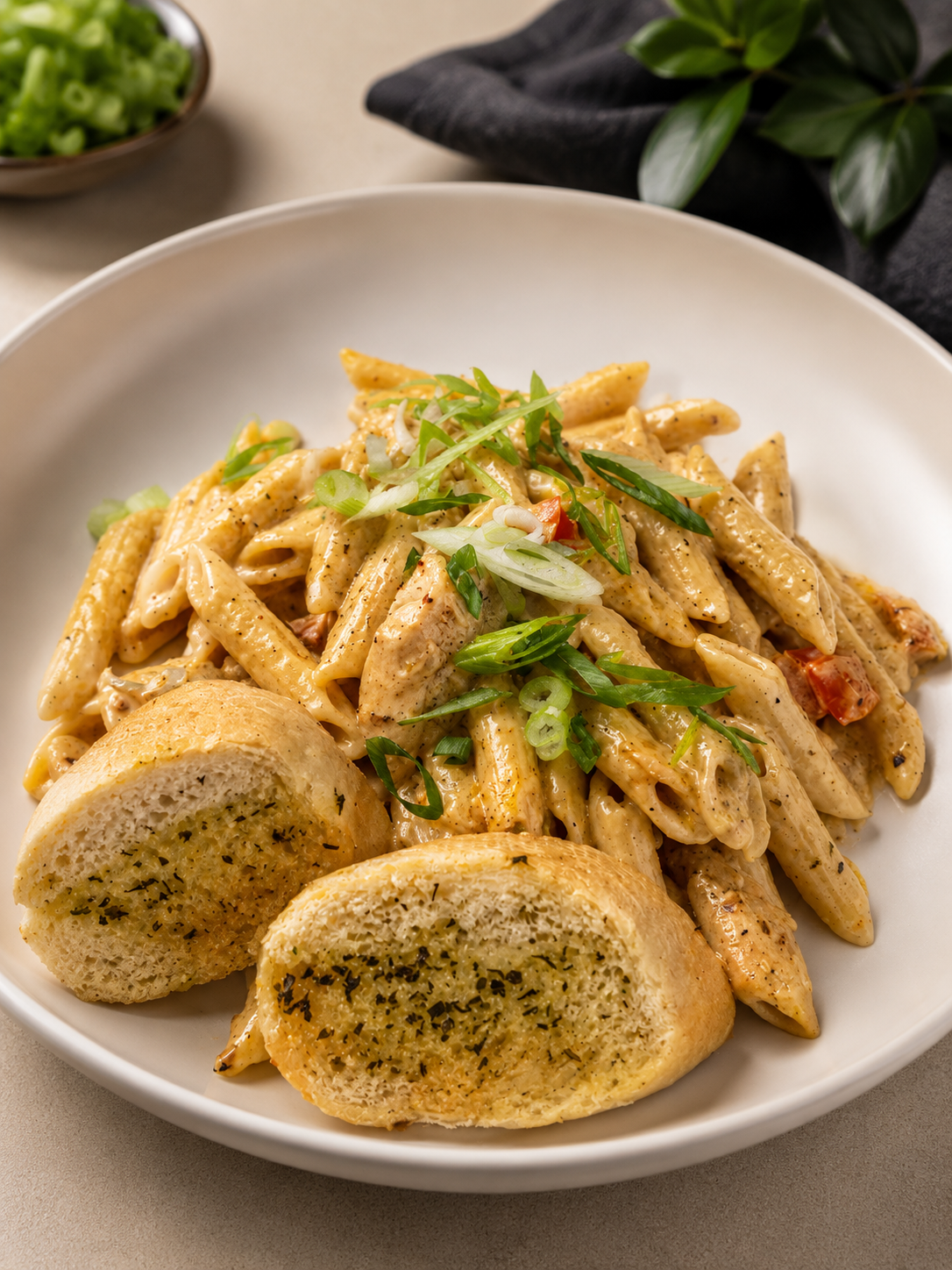 Pasta and Bread